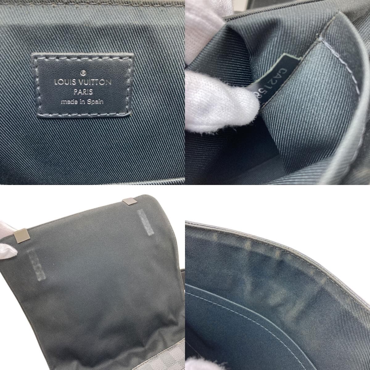 Louis Vuitton N41028 District PM Shoulder Bag Damier Canvas Men's [Used] [LOUIS VUITTON] N41028 6