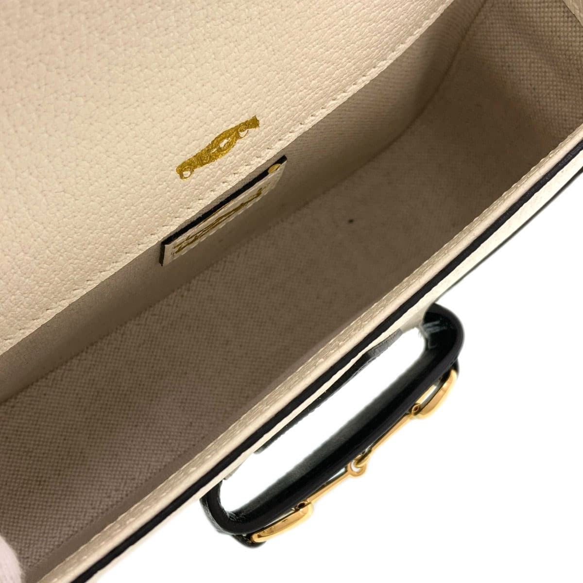 Gucci 658574 Horsebit 1955 Adidas Collaboration Shoulder Bag Calf Leather Ladies [Used] [GUCCI] 658574 5