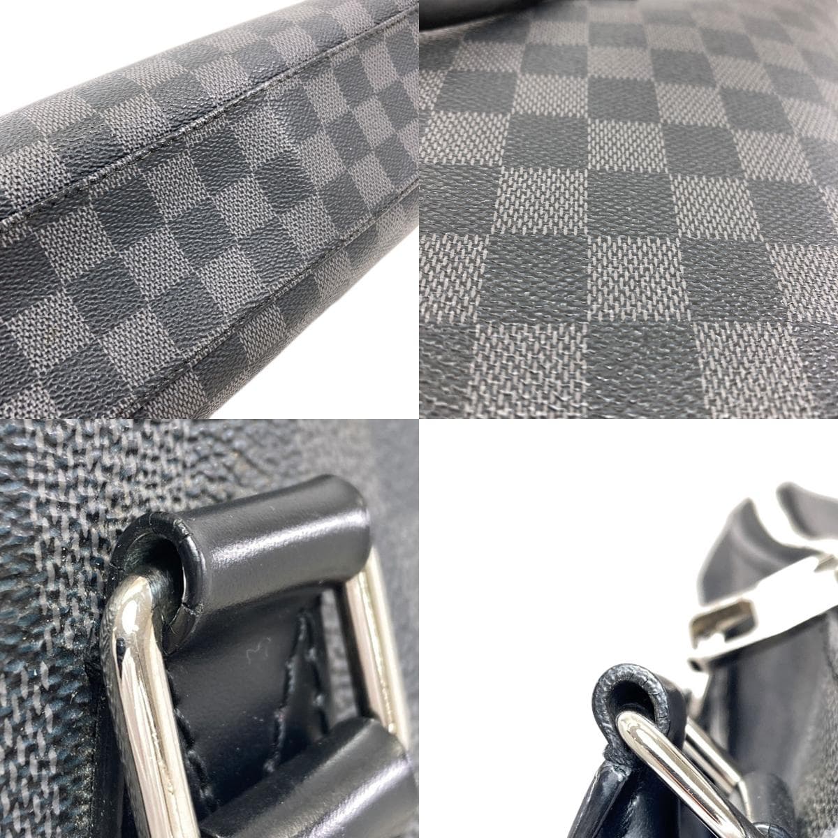 Louis Vuitton N48224 Porte-Documents Jour Business Bag Damier Canvas Men's [Used] [LOUIS VUITTON] N48224 8
