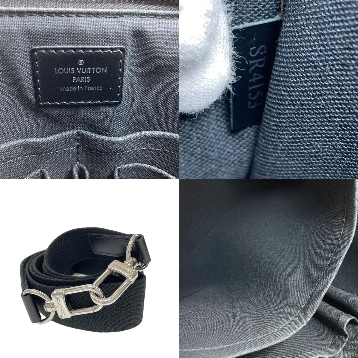 Louis Vuitton N48224 Porte-Documents Jour Business Bag Damier Canvas Men's [Used] [LOUIS VUITTON] N48224 6