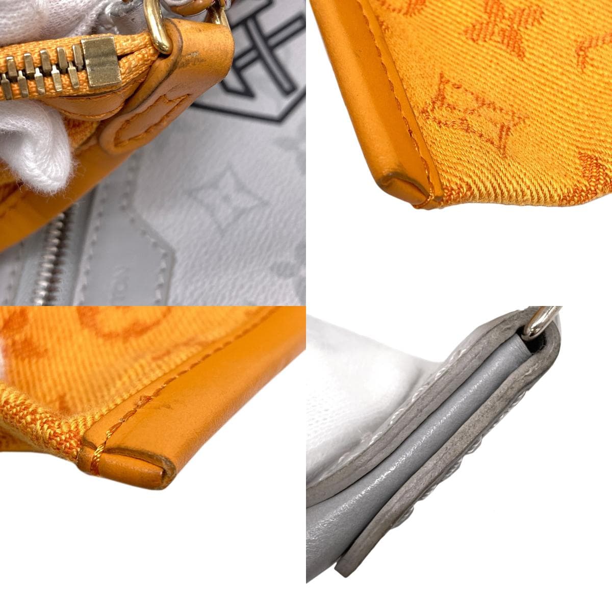 Louis Vuitton M44640 Monogram Flat Messenger Shoulder Bag Monogram Canvas/Monogram Denim for Women [Used] [LOUIS VUITTON] M44640 7