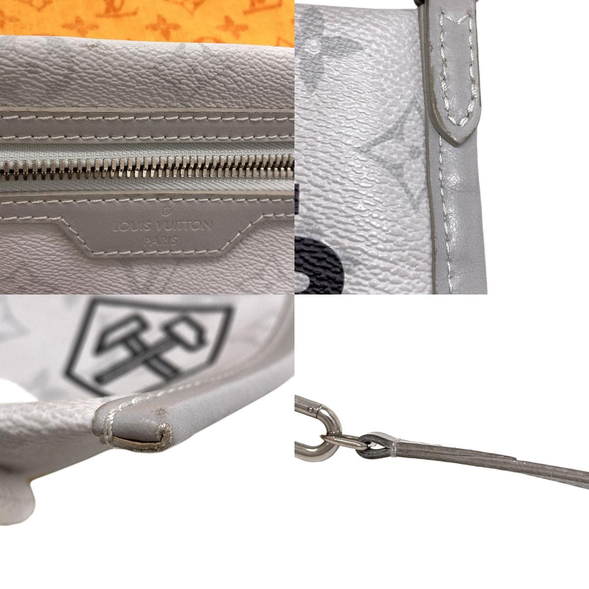 Louis Vuitton M44640 Monogram Flat Messenger Shoulder Bag Monogram Canvas/Monogram Denim for Women [Used] [LOUIS VUITTON] M44640 8