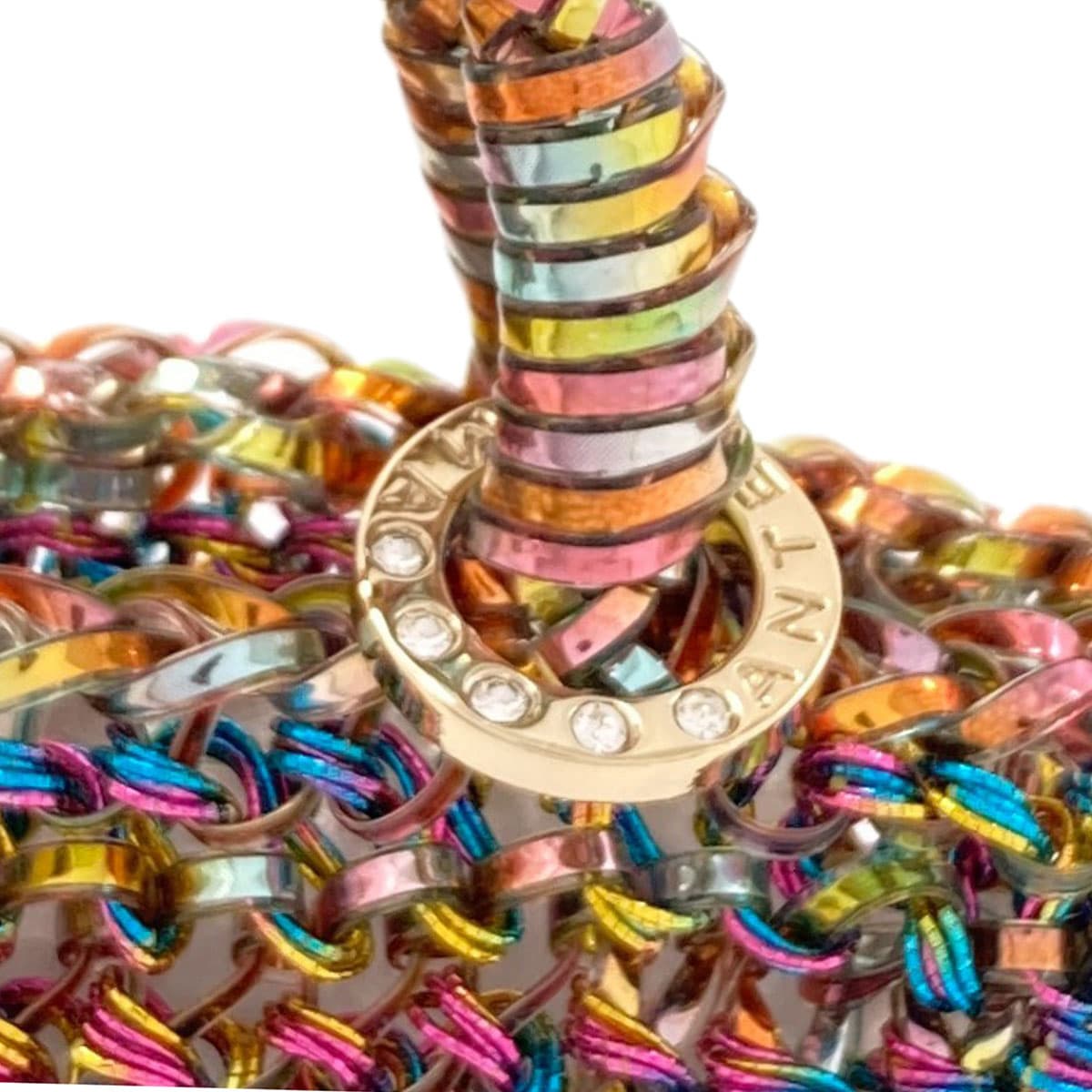 Anteprima Wire Mini Bag 2WAY Handbag PVC Ladies [Used] [ANTEPRIMA] 8