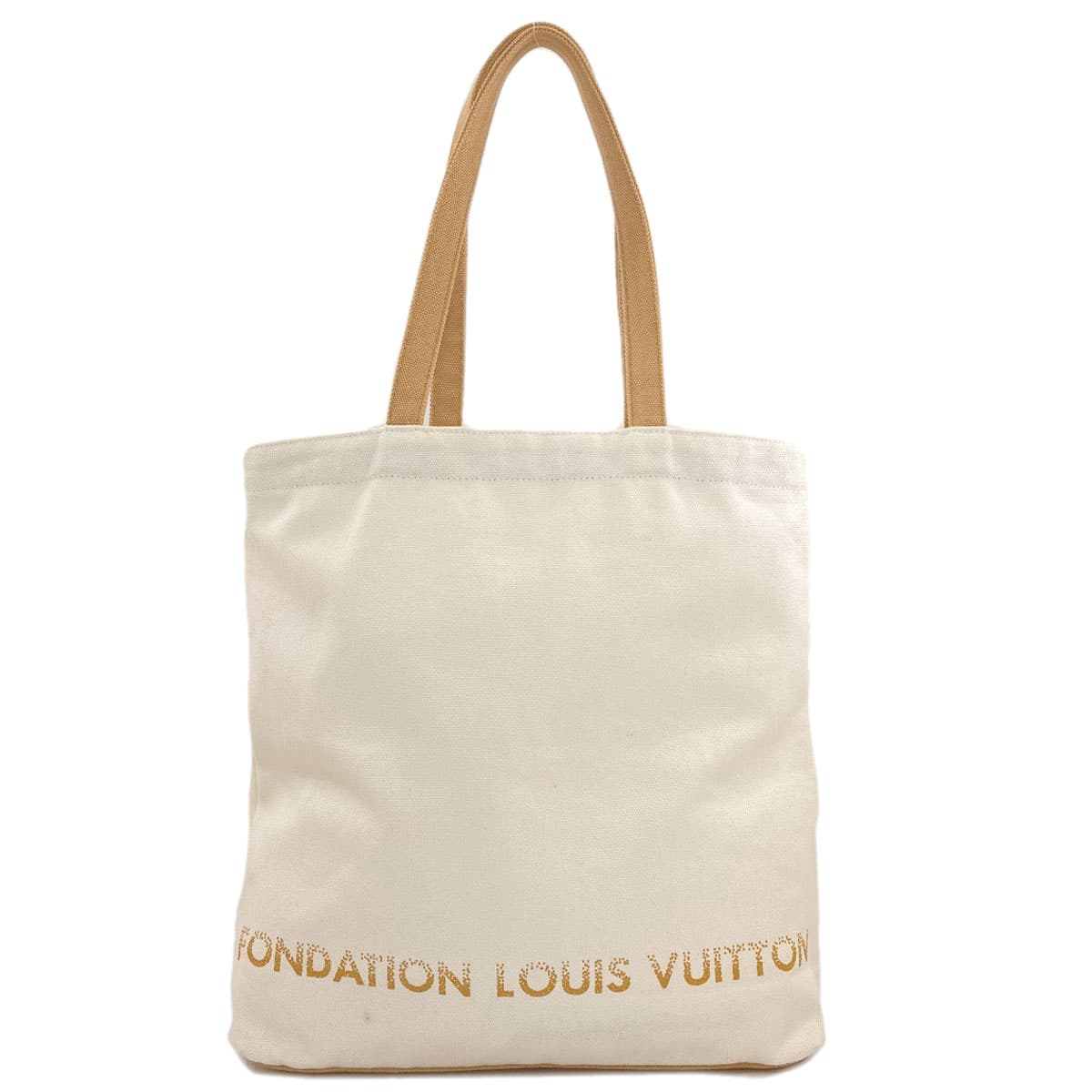 Louis Vuitton Fondation Tote Bag Canvas Ladies [Used] [LOUIS VUITTON] 2