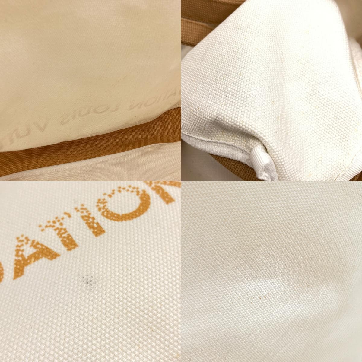 Louis Vuitton Fondation Tote Bag Canvas Ladies [Used] [LOUIS VUITTON] 8