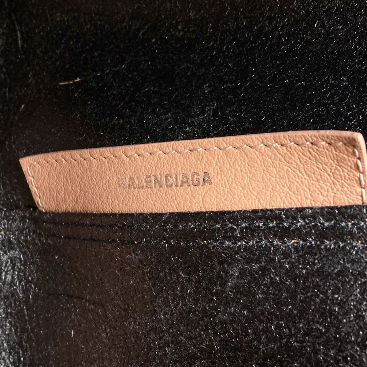 Balenciaga 581292 Navy Cabas S Handbag Calf Leather Ladies [Used] [BALENCIAGA] 581292 6