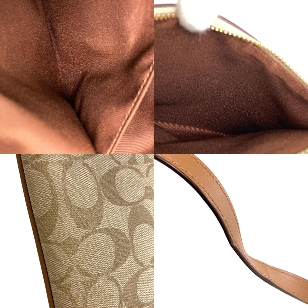 Coach C1554 Signature Shoulder Bag PVC for Women [Used] [COACH] C1554 8