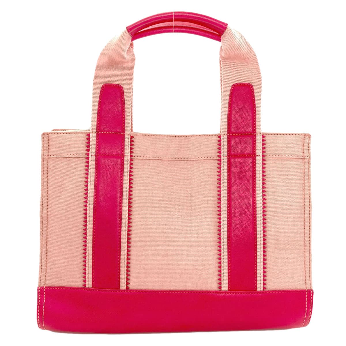 Tory Burch logo handbag canvas for women [Used] [Tory Burch] 2