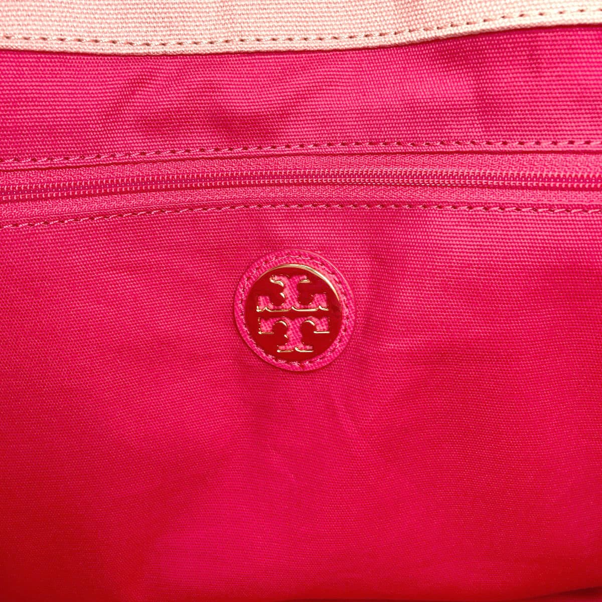 Tory Burch logo handbag canvas for women [Used] [Tory Burch] 6
