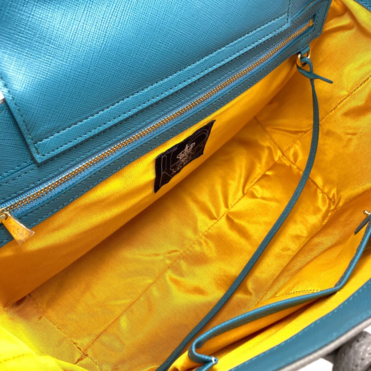 ADMJ Logo Handbag Leather Ladies [Used] [ADMJ] 5