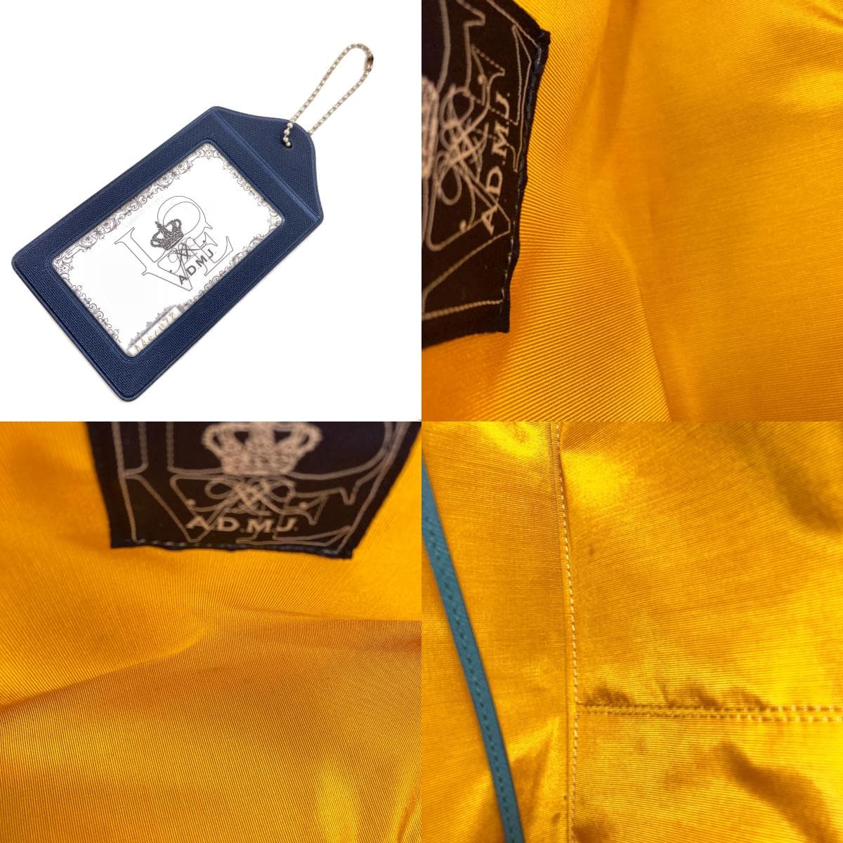 ADMJ Logo Handbag Leather Ladies [Used] [ADMJ] 8