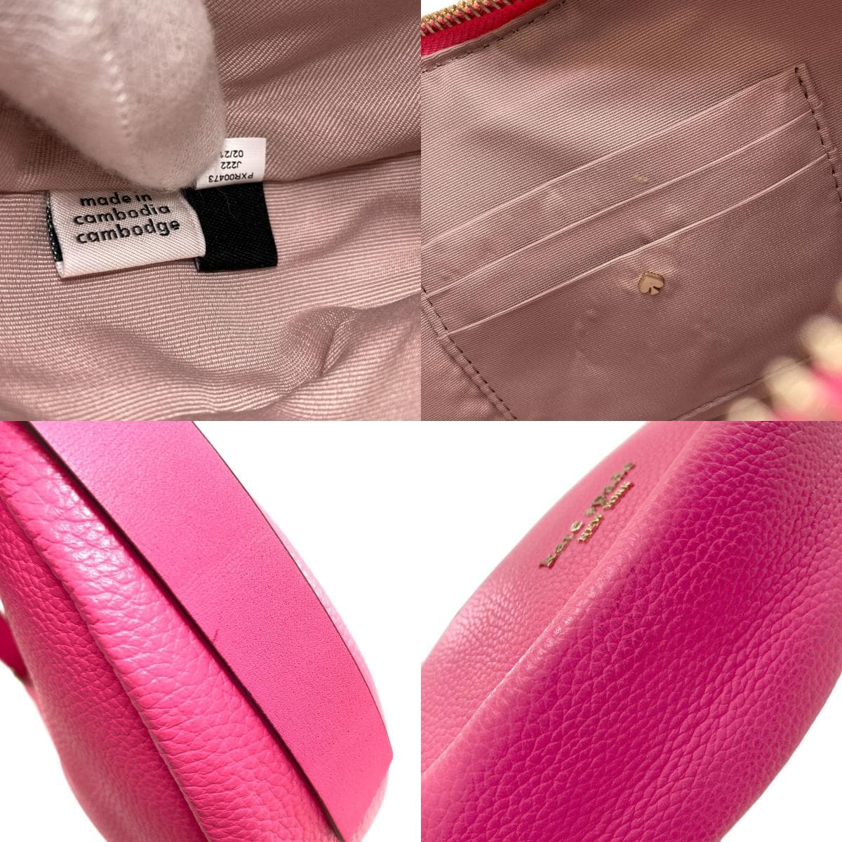 Kate Spade Logo Handbag Leather Women's [Used] [Kate Spade] 8