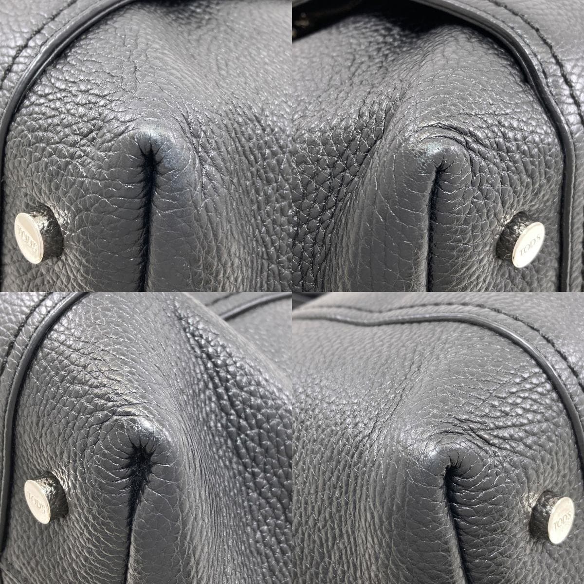 Tod's Double T Shopping Bag 2WAY Tote Bag Leather Women's [Used] [TODS] 10