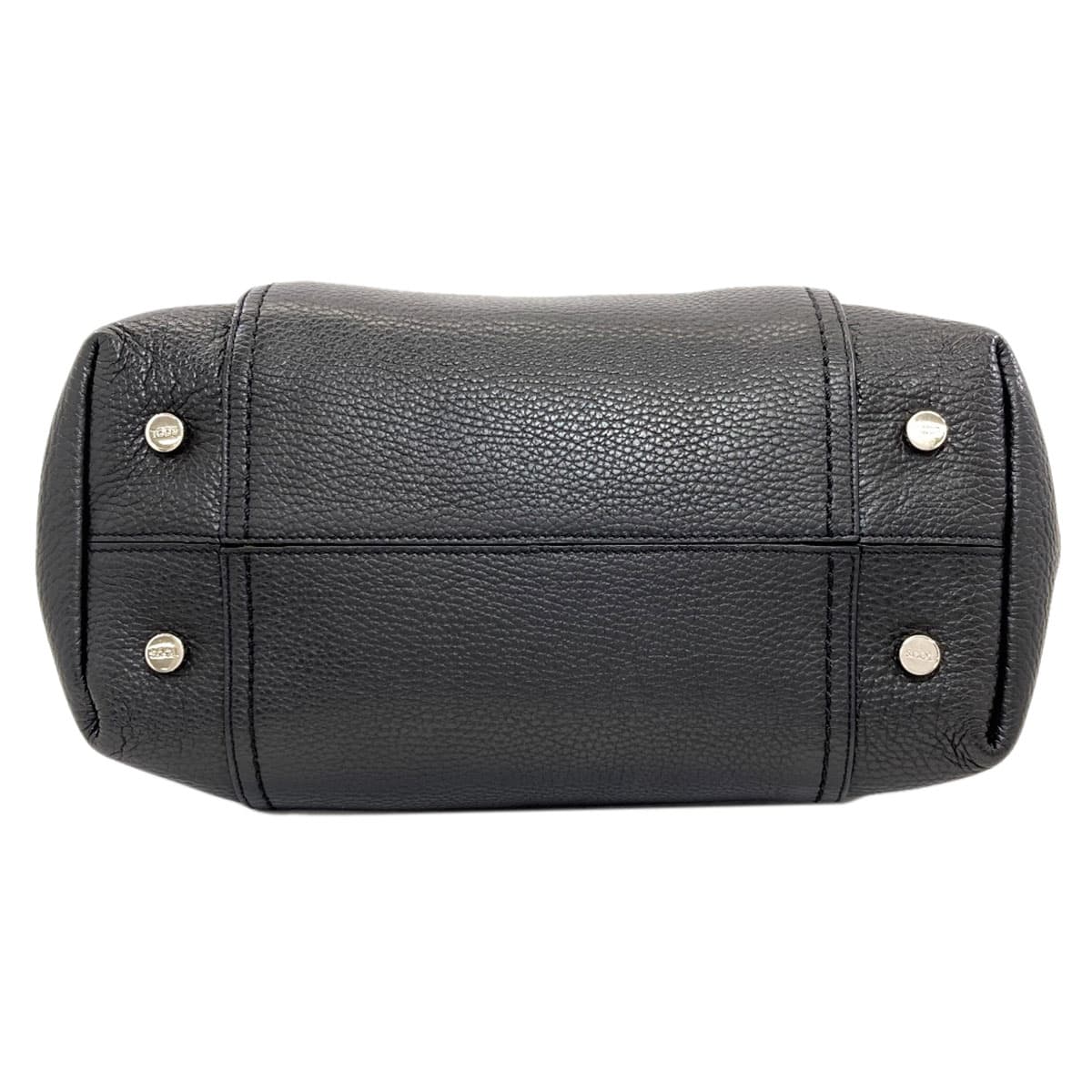 Tod's Double T Shopping Bag 2WAY Tote Bag Leather Women's [Used] [TODS] 4