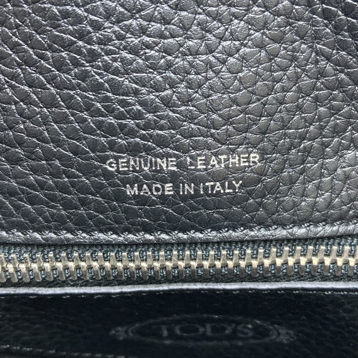 Tod's Double T Shopping Bag 2WAY Tote Bag Leather Women's [Used] [TODS] 7