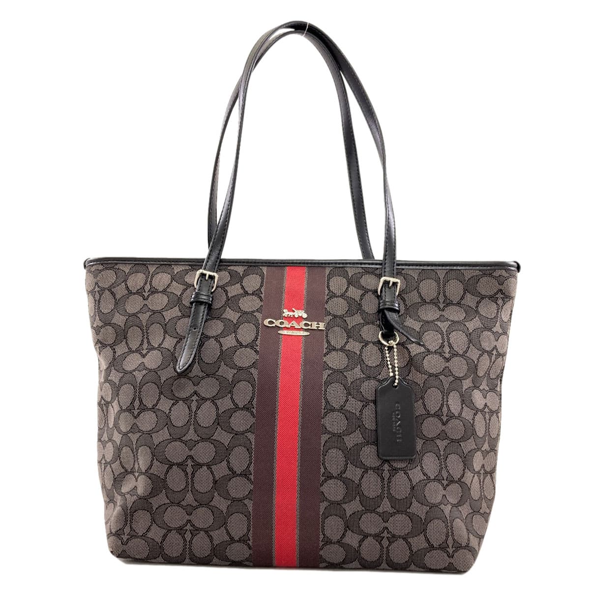 Coach F39043 Signature Tote Bag Canvas Ladies [Used] [COACH] F39043