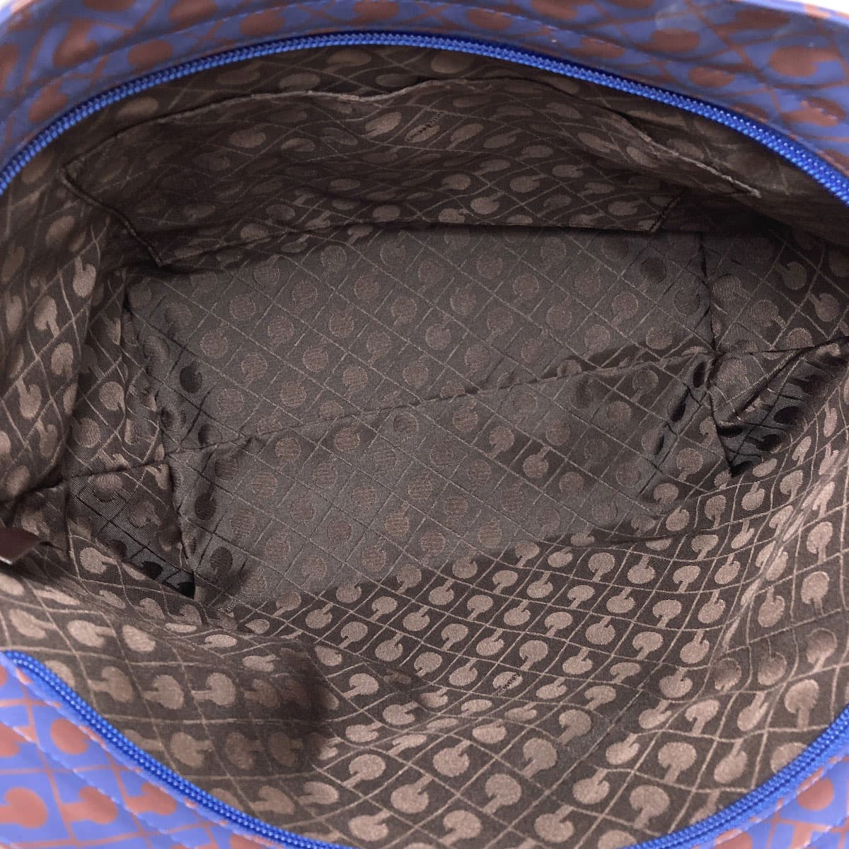 Gherardini Softy Logo Motif Handbag Polyester Ladies [Used] [GHERARDINI] 5