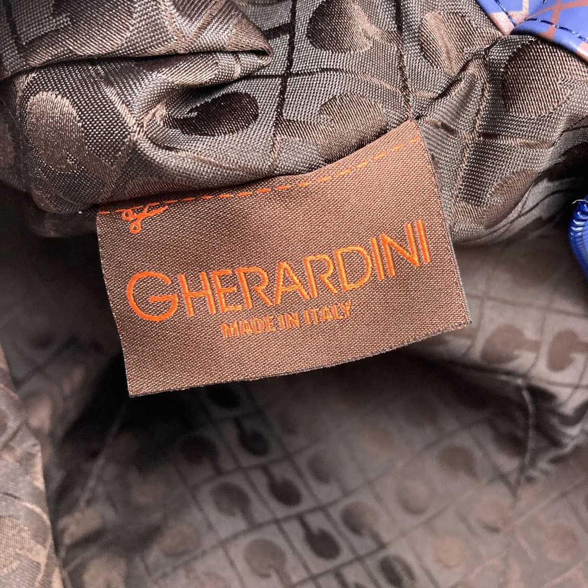 Gherardini Softy Logo Motif Handbag Polyester Ladies [Used] [GHERARDINI] 6