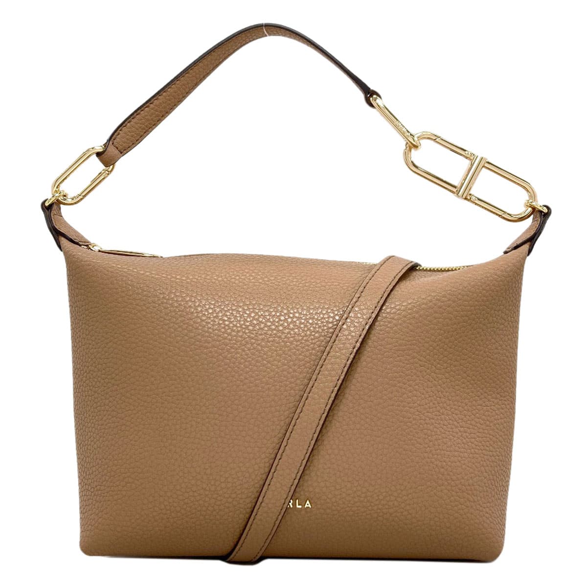 Furla 2WAY Shoulder Bag Leather Ladies [Used] [Furla]