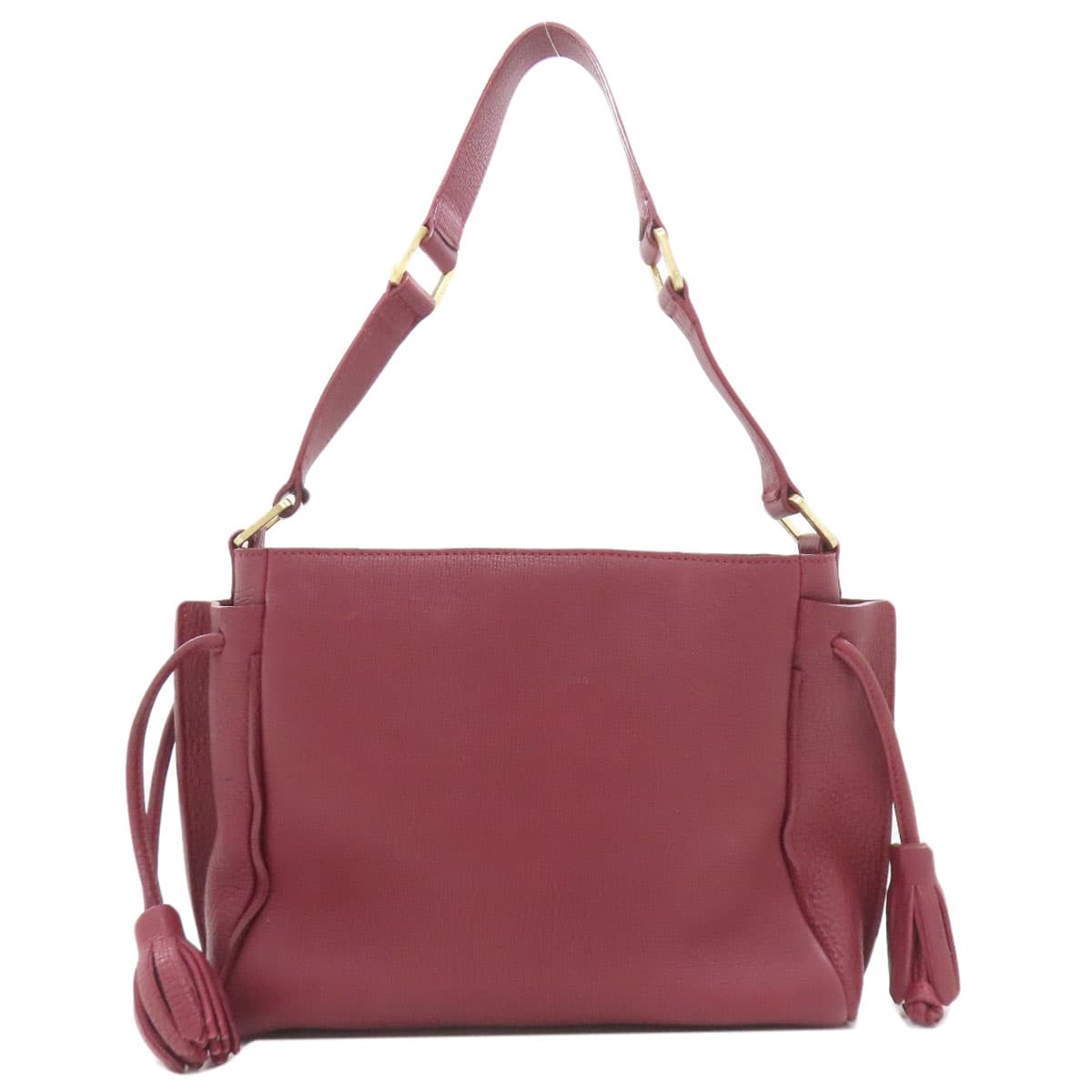 [Special Coupon Offer: April 24–April 27, until 11:59 PM] Longchamp One-Shoulder Leather Shoulder Bag for Women [Pre-owned] [Longchamp] 2