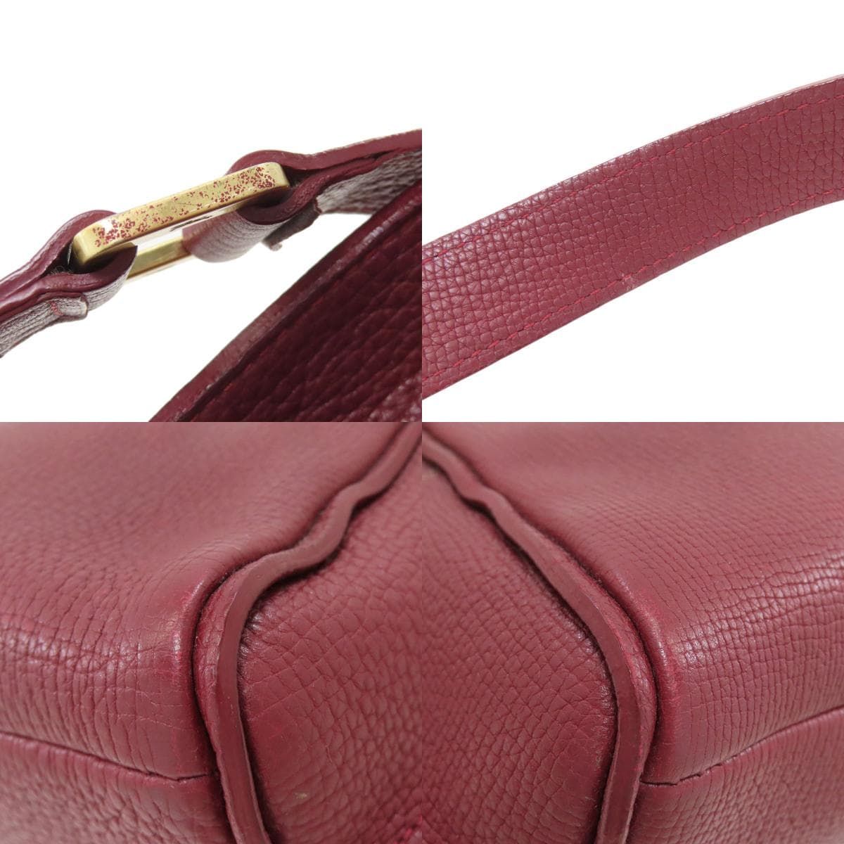 [Special Coupon Offer: April 24–April 27, until 11:59 PM] Longchamp One-Shoulder Leather Shoulder Bag for Women [Pre-owned] [Longchamp] 9