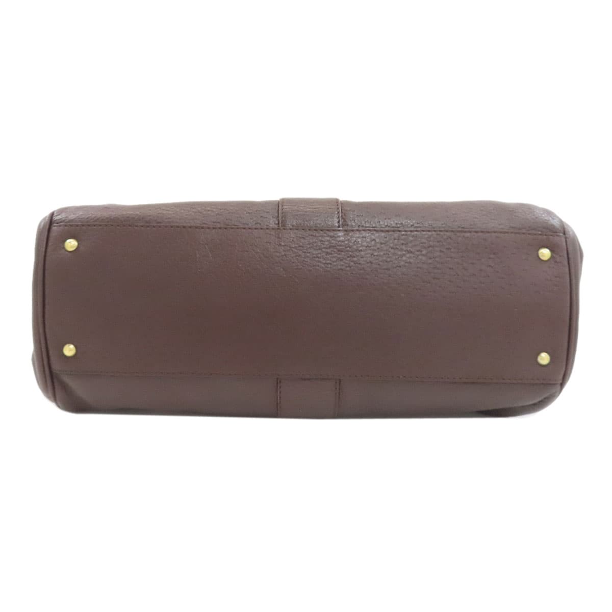 Salvatore Ferragamo Gancini Hardware Handbag, Leather, Women's [Pre-owned] [Salvatore Ferragamo] 4