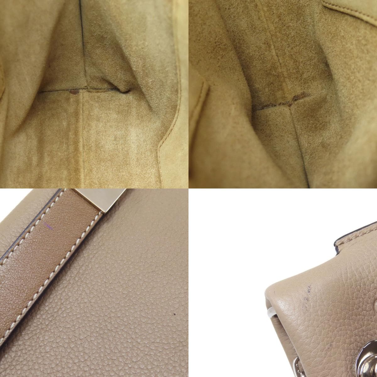 LOEWE Missy Small 2-Way Handbag, Leather, Women's [Pre-owned] [LOEWE] 6