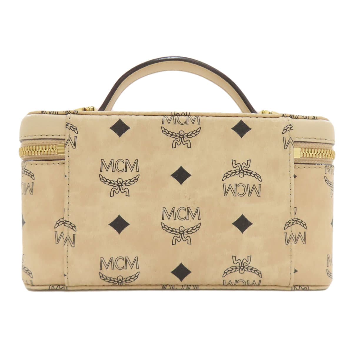 MCM Vanity 2-Way Handbag, PVC, Women's [Pre-owned] [MCM] 2