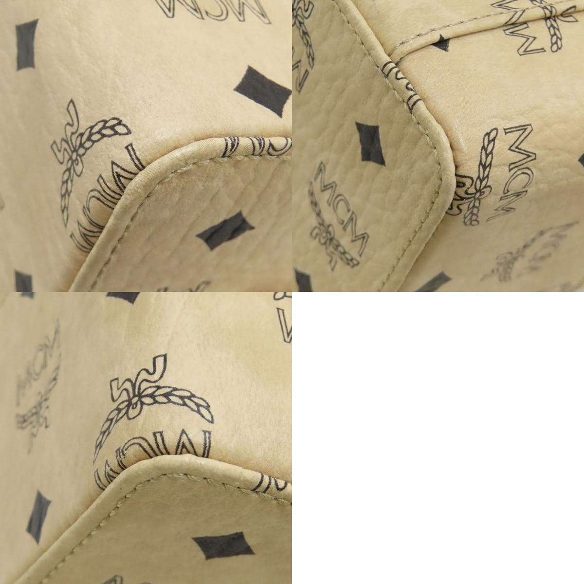 MCM Vanity 2-Way Handbag, PVC, Women's [Pre-owned] [MCM] 10