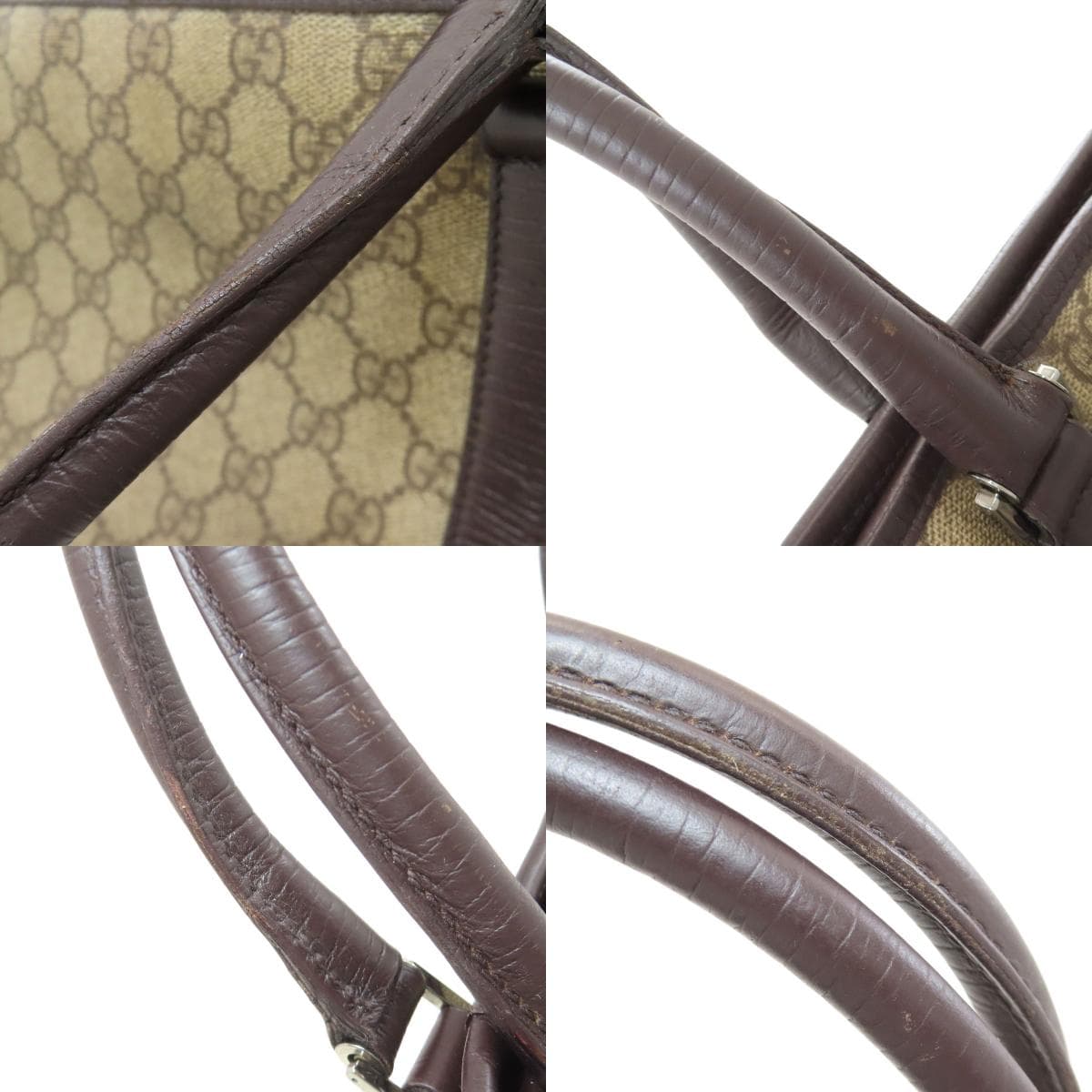 Gucci 114595 GG Supreme Tote Bag, PVC, Women's [Pre-owned] [GUCCI] 114595 9