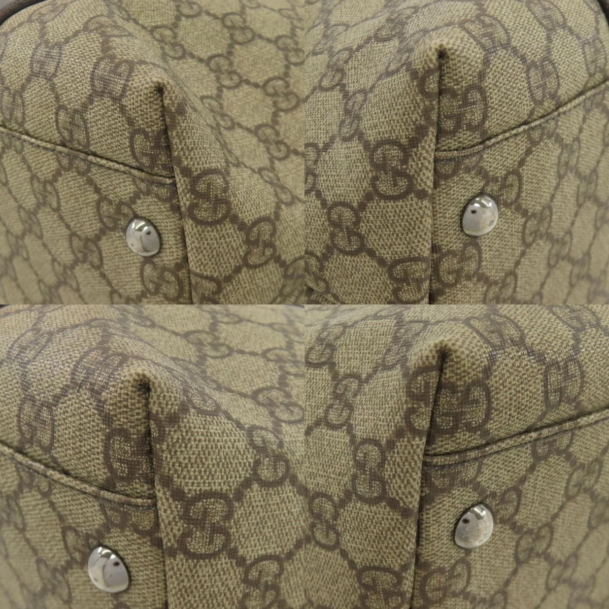 Gucci 114595 GG Supreme Tote Bag, PVC, Women's [Pre-owned] [GUCCI] 114595 10