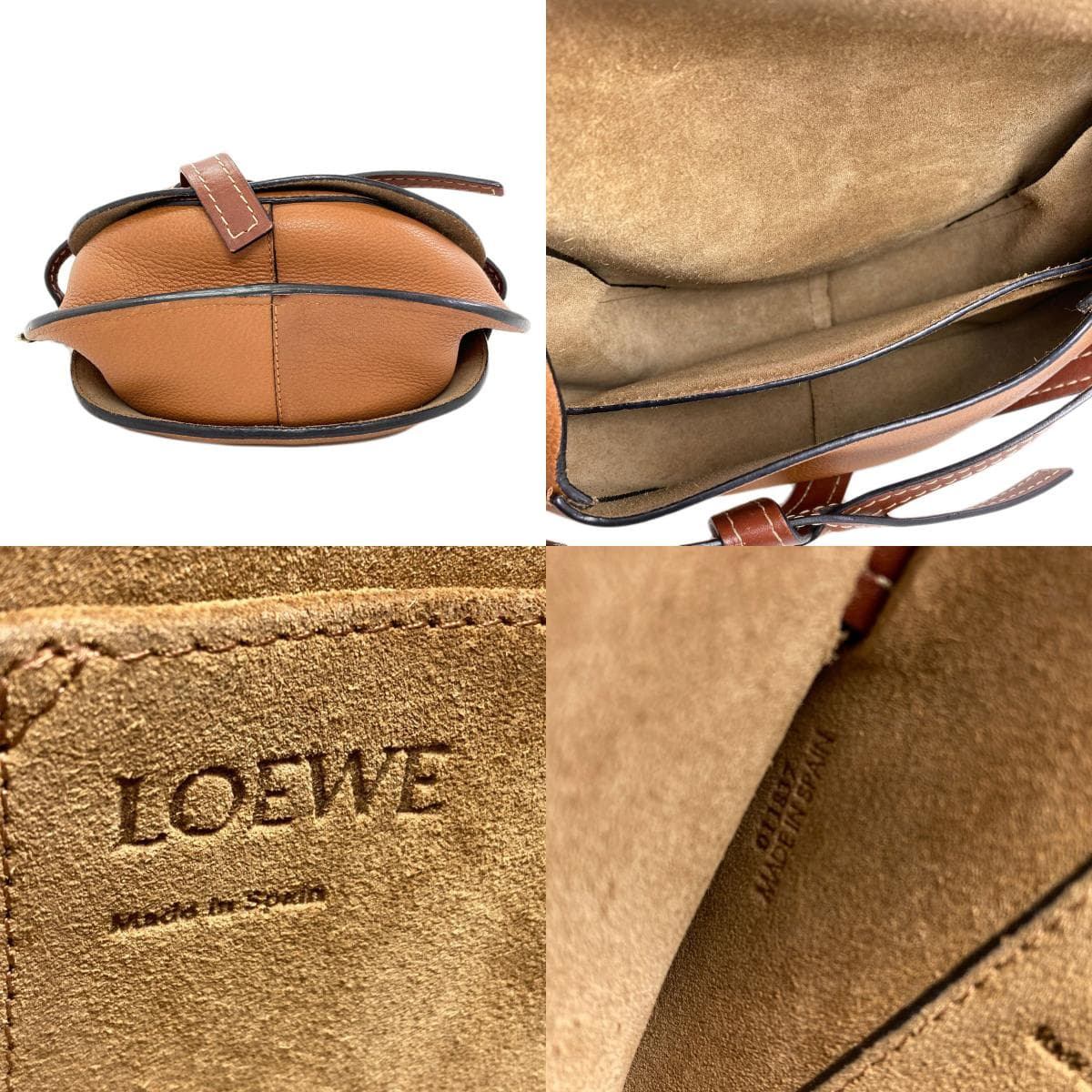 LOEWE Gate Bag Shoulder Bag, Calf Leather, Women's [Pre-owned] [LOEWE] 4