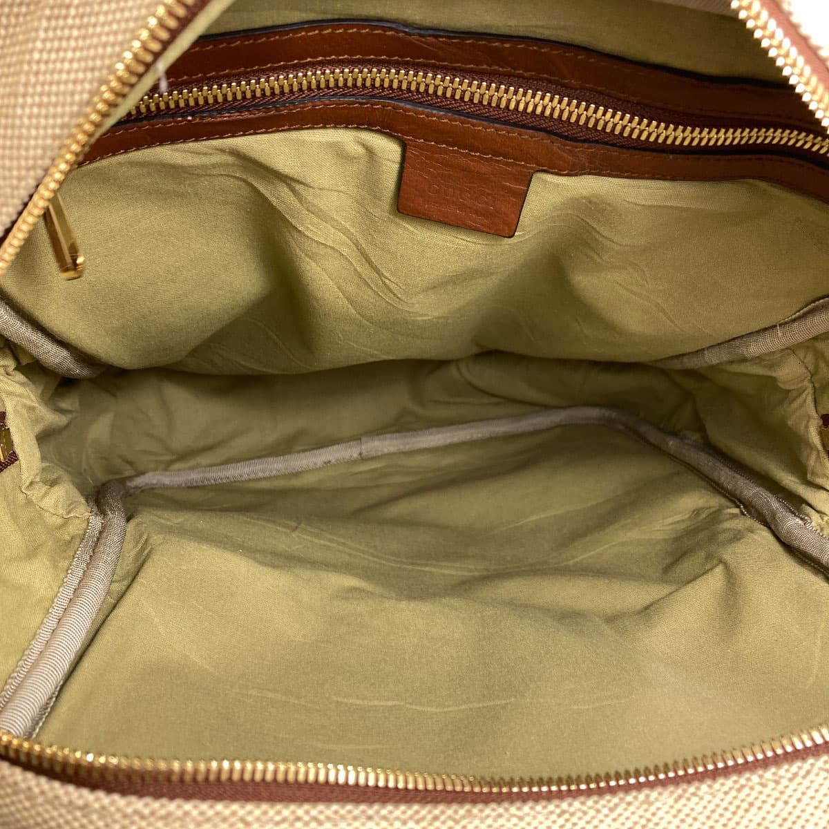 Gucci 575063 Sherry Line Backpack/Daypack, Canvas, Women's [Pre-owned] [GUCCI] 575063 5