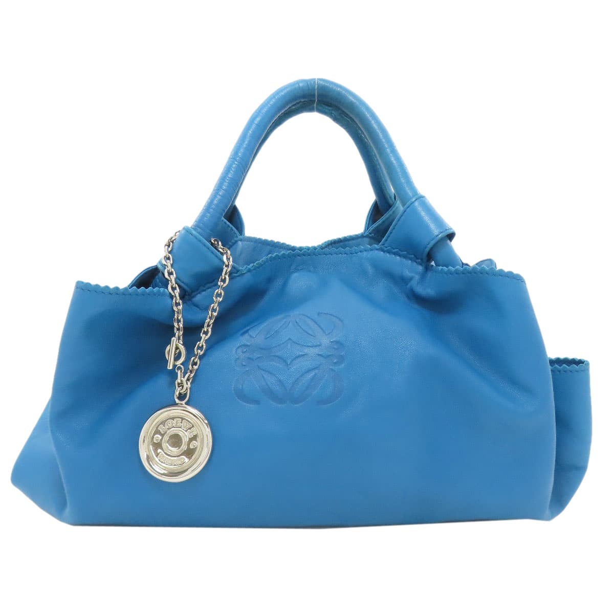 LOEWE Nappa Aire Handbag, Lambskin, Women's [Pre-owned] [LOEWE]