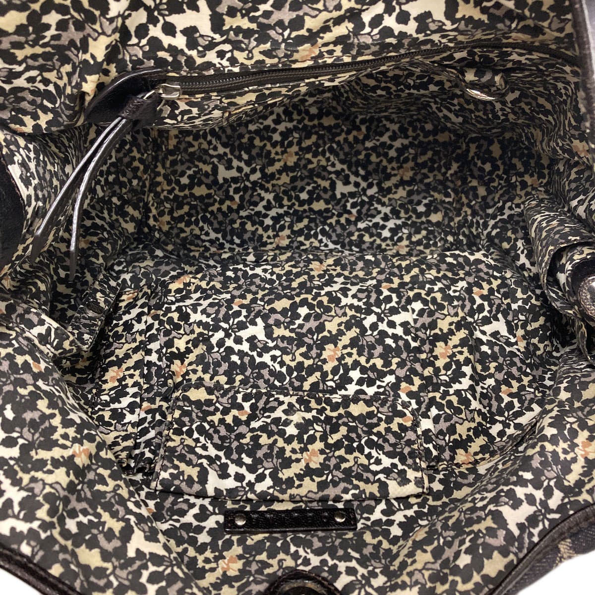 Celine Macadam Print Handbag, Denim, Women's [Pre-owned] [CELINE] 5