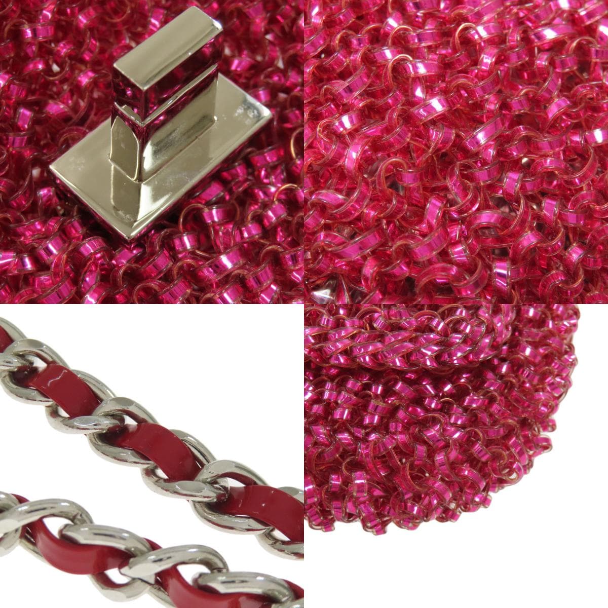 ANTEPRIMA Chain Shoulder Wire Bag 2-Way Handbag PVC Women's [Used] [ANTEPRIMA] 9