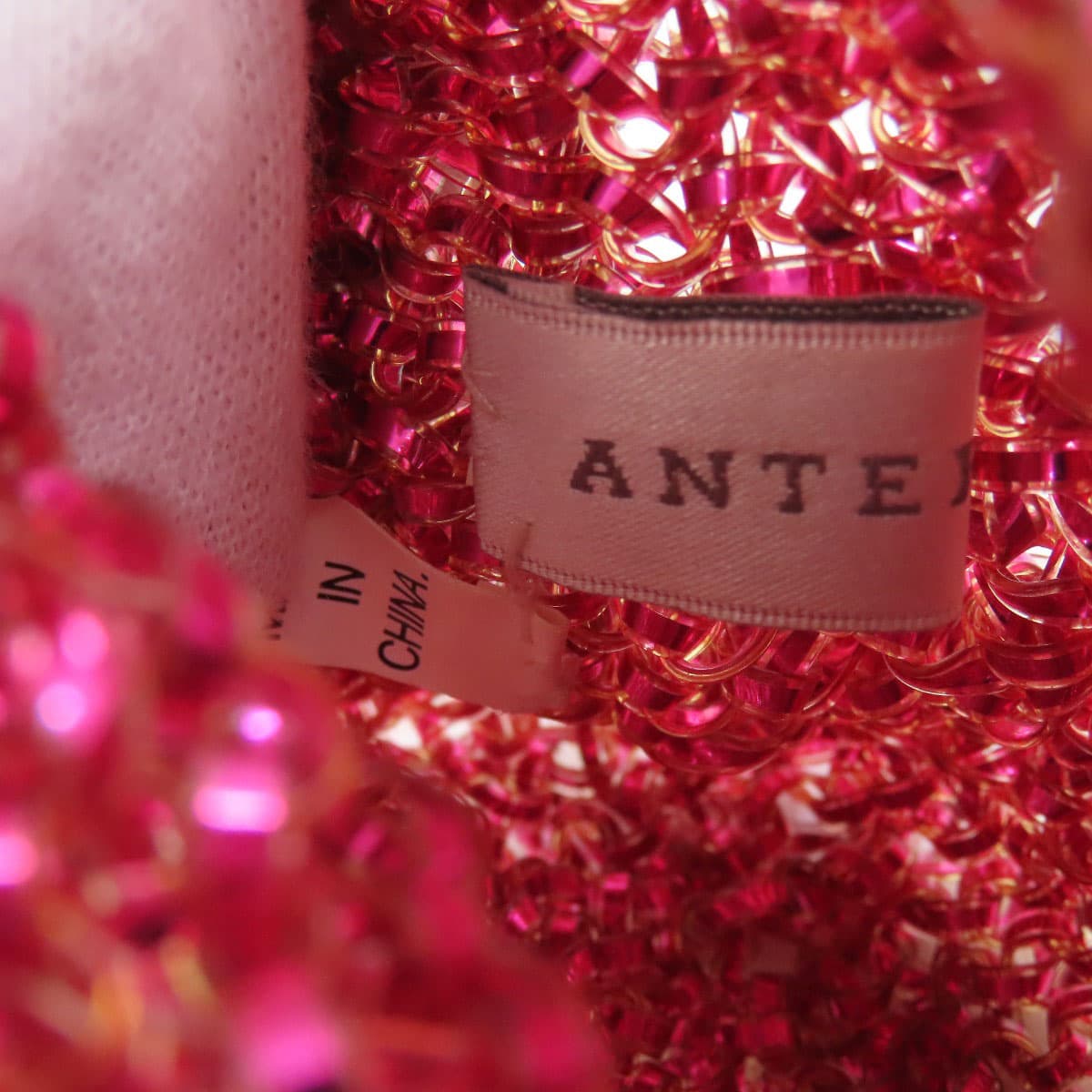 ANTEPRIMA Chain Shoulder Wire Bag 2-Way Handbag PVC Women's [Used] [ANTEPRIMA] 6