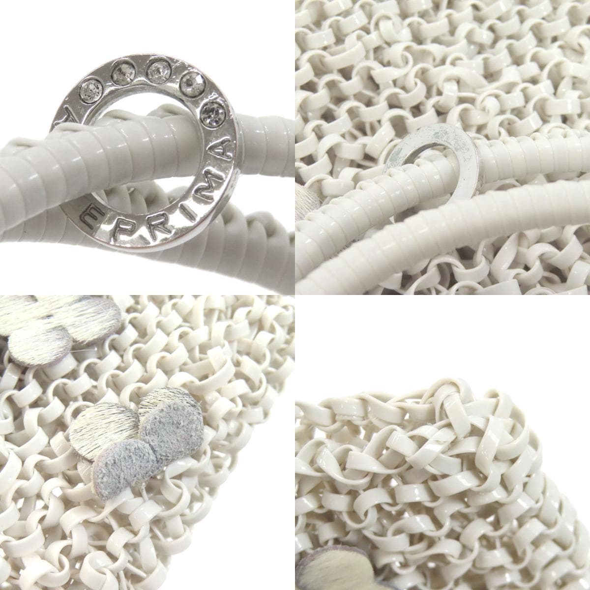 ANTEPRIMA Wire Bag Flower Handbag PVC Women's [Used] [ANTEPRIMA] 8