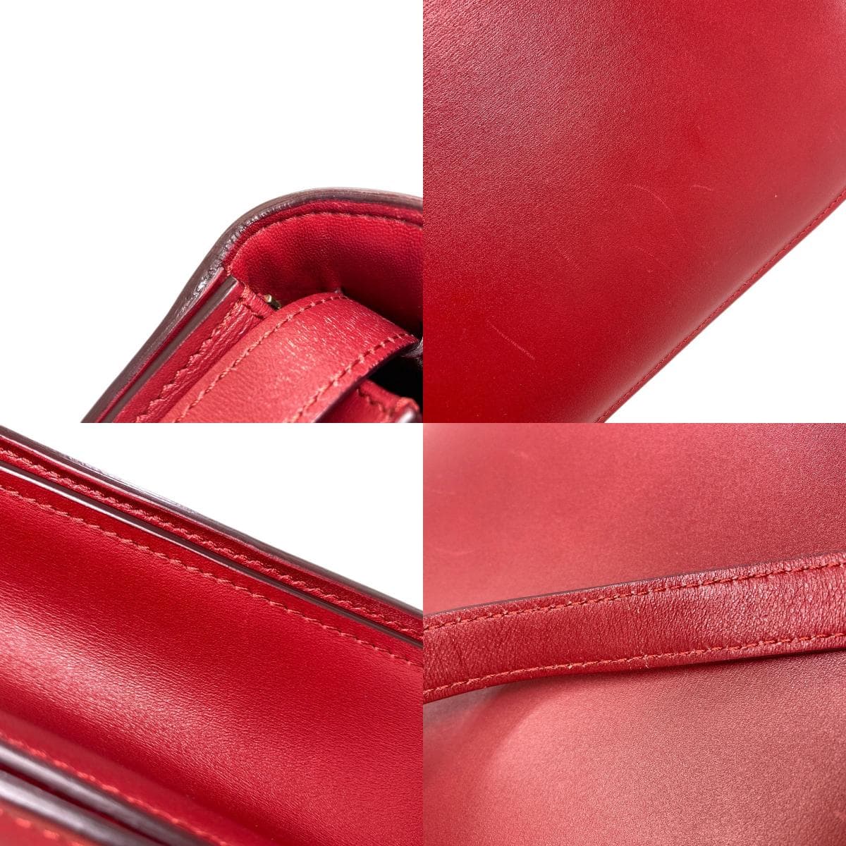 Celine Classic Box Shoulder Bag, Calfskin, Women's [Pre-owned] [CELINE] 8