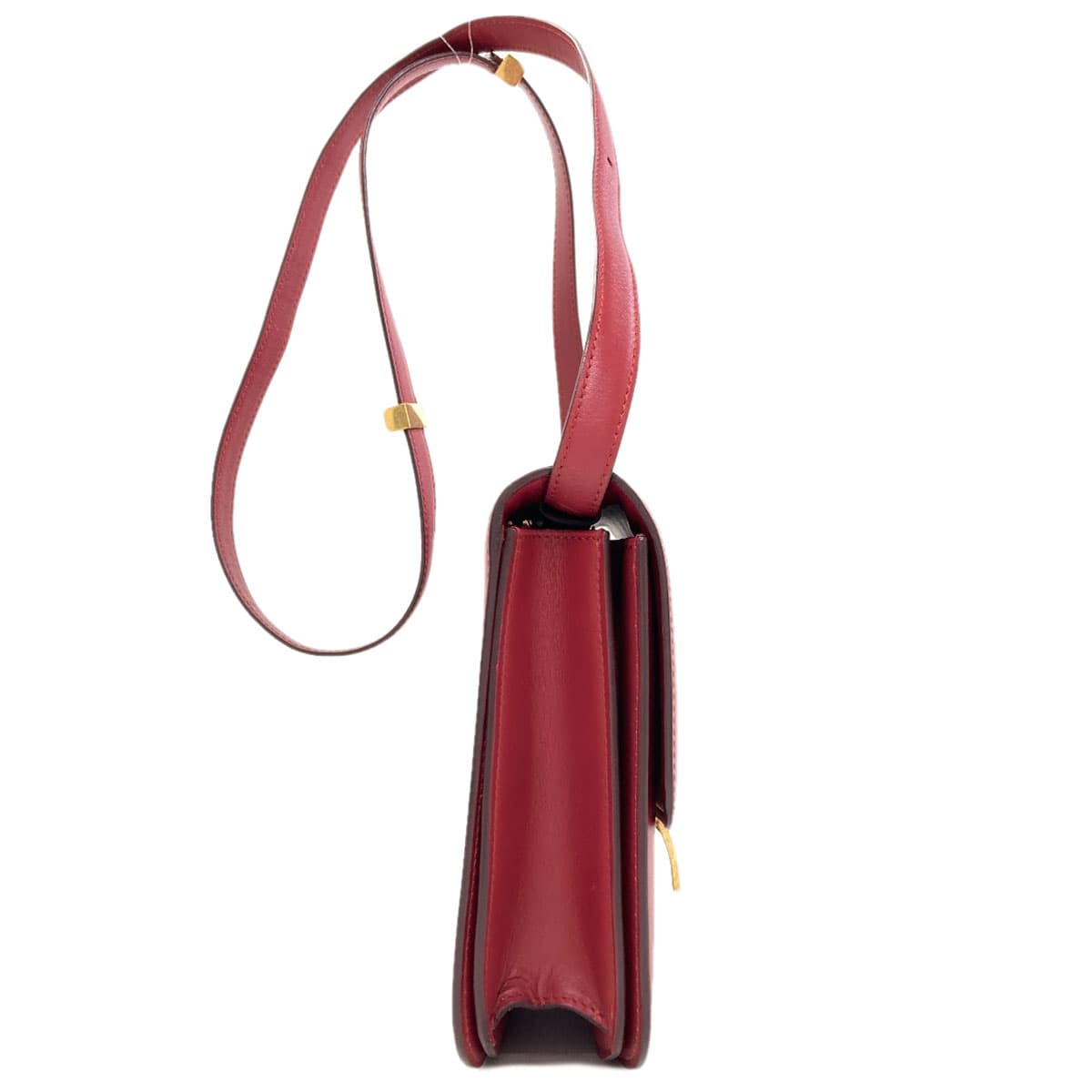 Celine Classic Box Shoulder Bag, Calfskin, Women's [Pre-owned] [CELINE] 3