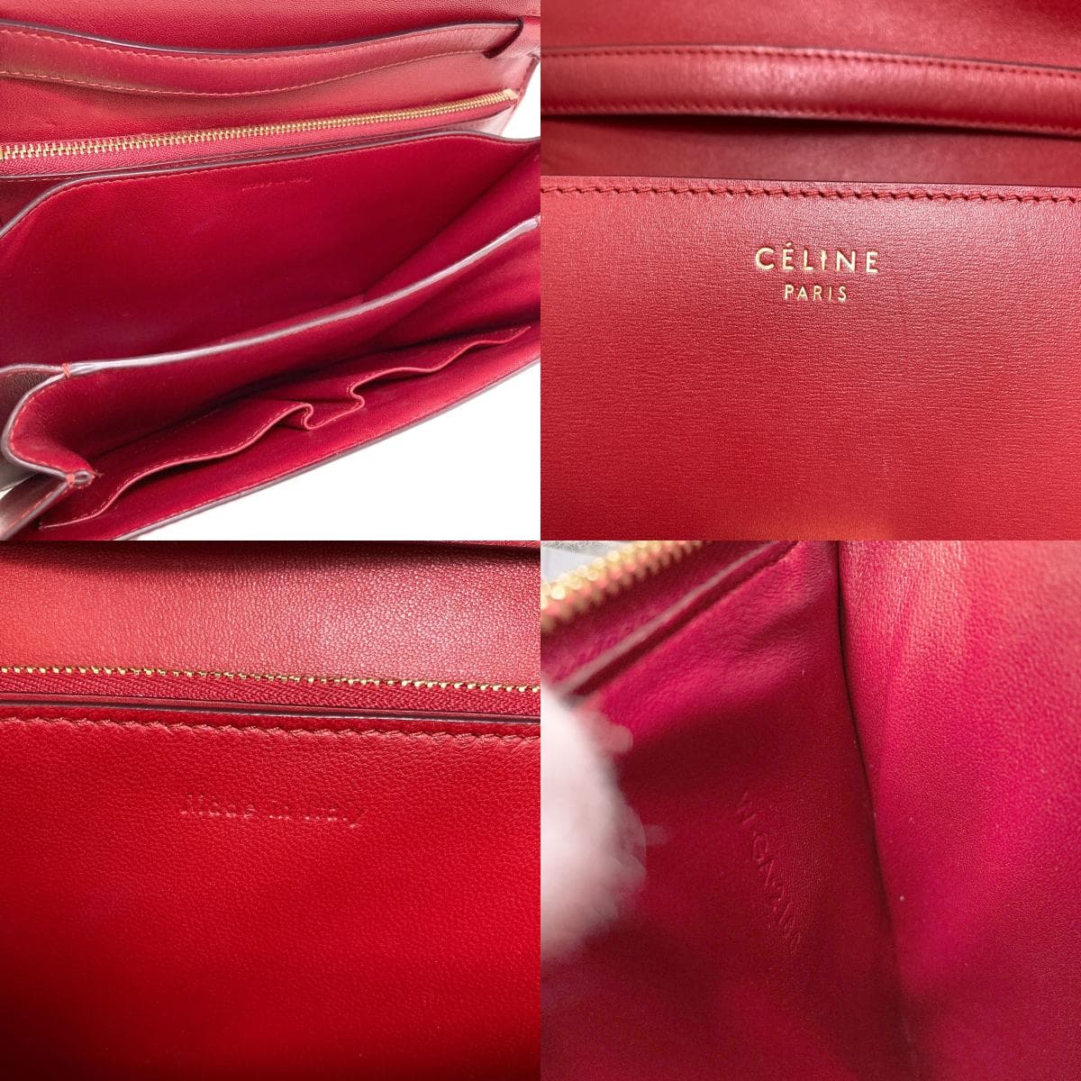 Celine Classic Box Shoulder Bag, Calfskin, Women's [Pre-owned] [CELINE] 5