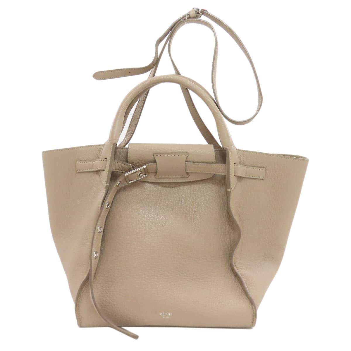 Celine Big Bag Small 2-Way Tote Bag, Leather, Women's [Pre-owned] [CELINE]