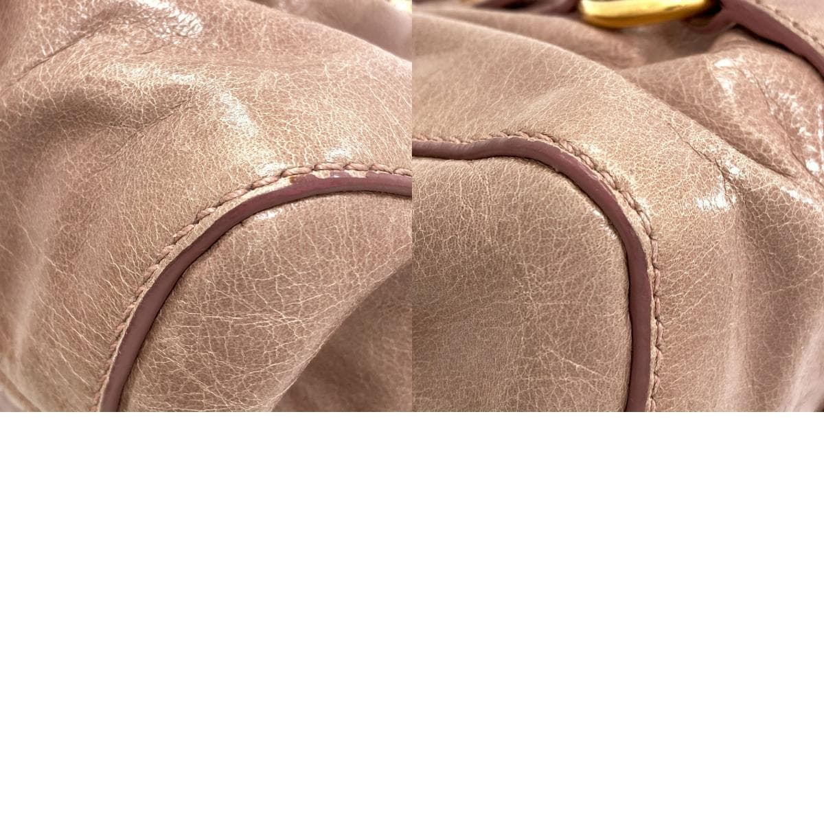 Miu Miu 2-Way Handbag, Calfskin, Women's [Pre-owned] [MIUMIU] 10