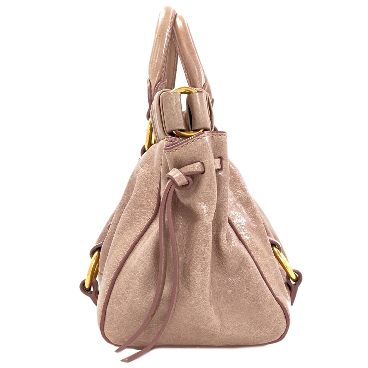 Miu Miu 2-Way Handbag, Calfskin, Women's [Pre-owned] [MIUMIU] 3