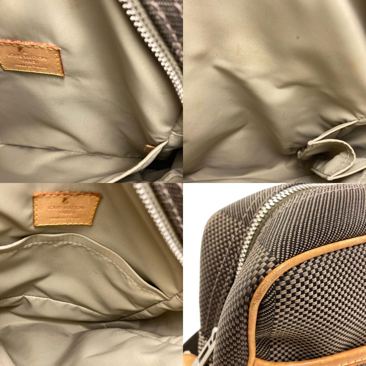 Louis Vuitton Citadin Shoulder Bag, Damier Juan, Women's [Pre-owned] [LOUIS VUITTON] 8