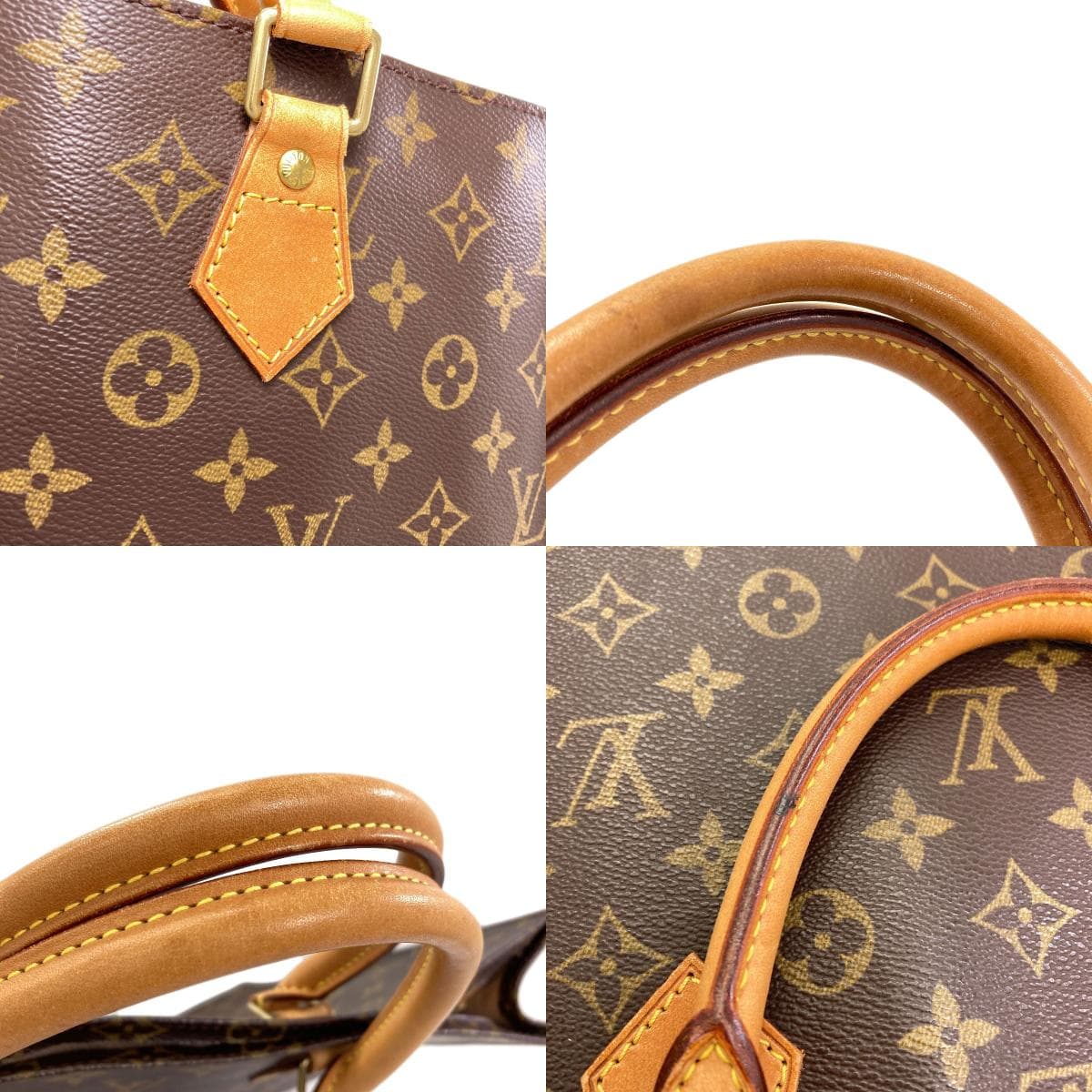 Louis Vuitton M51140 Sac Plat Tote Bag, Monogram Canvas, Women's [Pre-owned] [LOUIS VUITTON] M51140 8
