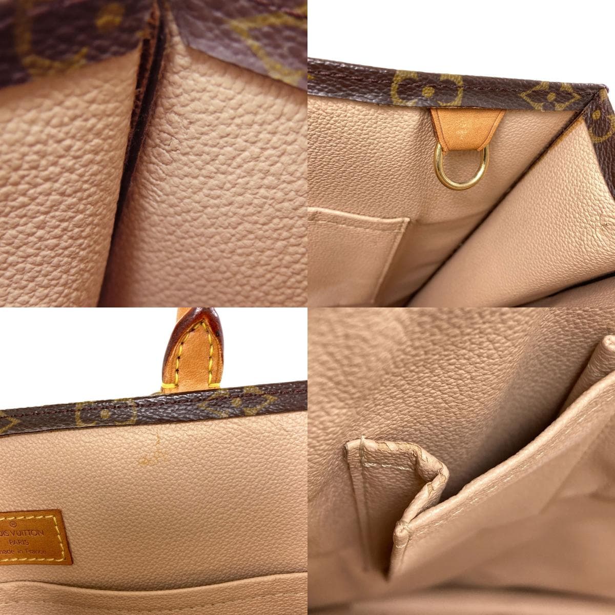 Louis Vuitton M51140 Sac Plat Tote Bag, Monogram Canvas, Women's [Pre-owned] [LOUIS VUITTON] M51140 6