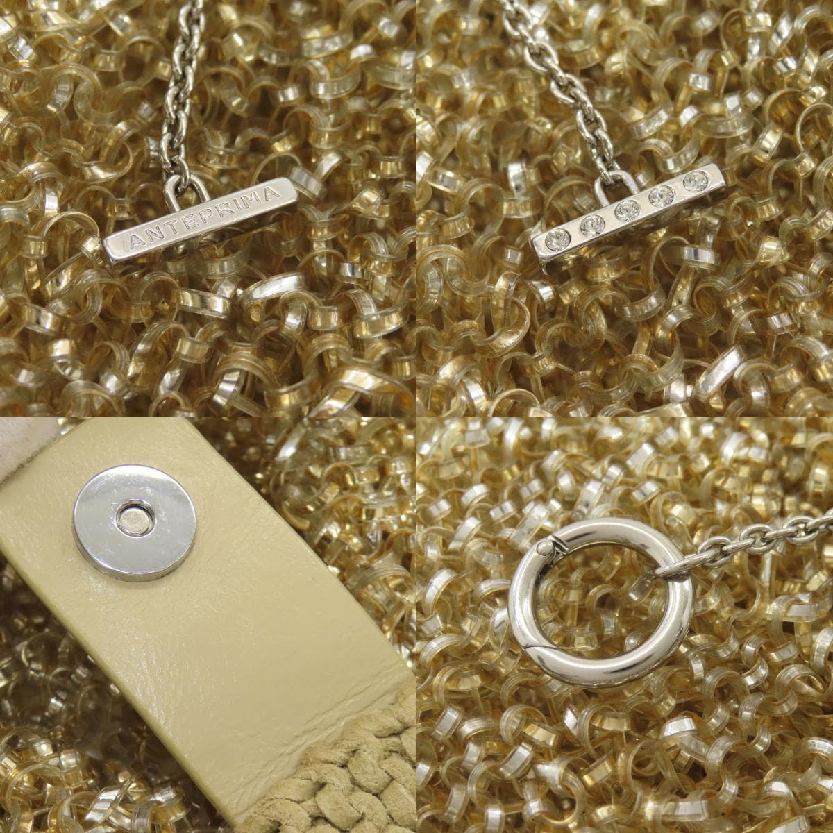 ANTEPRIMA Wire Bag Tote Bag PVC Women's [Used] [ANTEPRIMA] 8