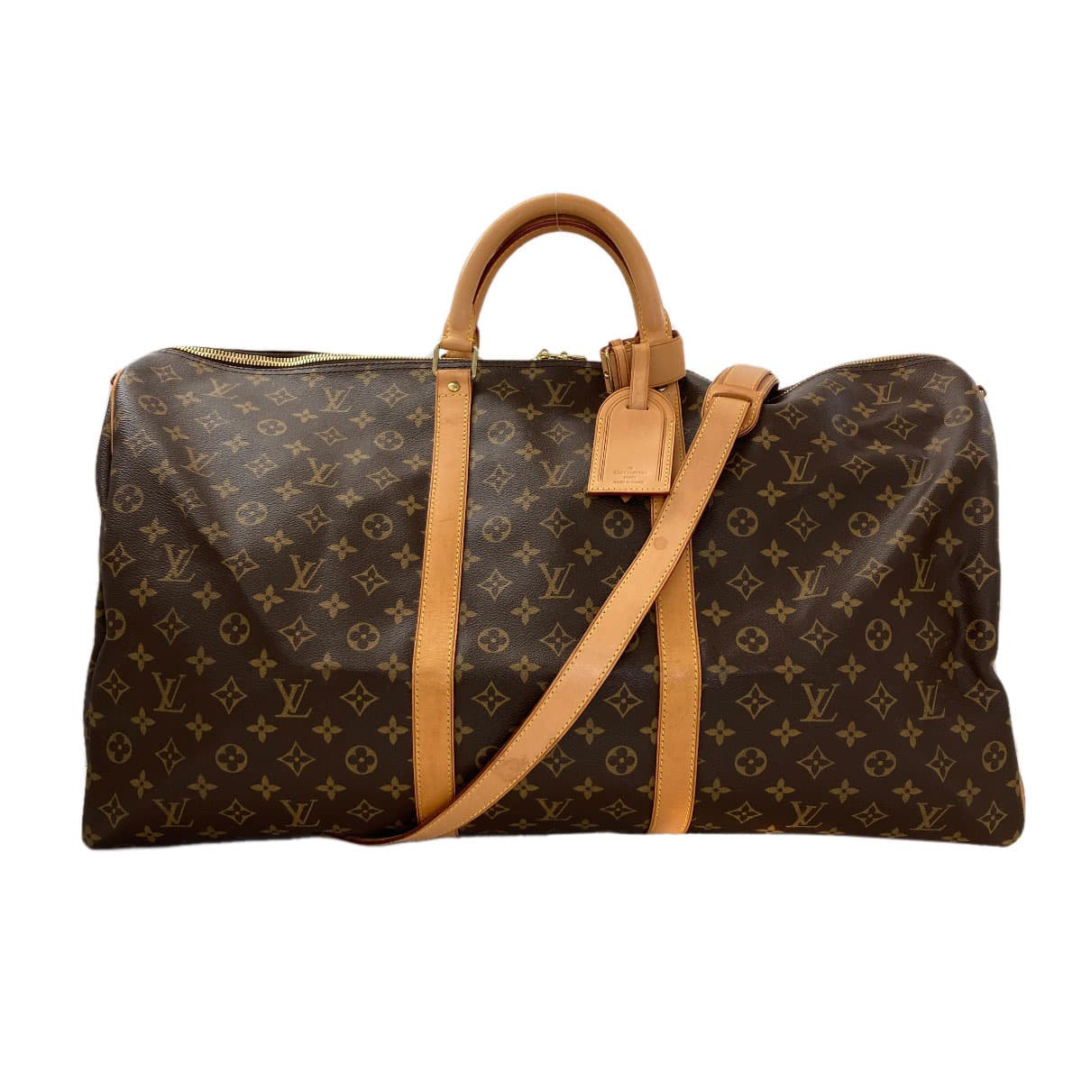 Louis Vuitton M41412 Keepall 60 Bandoulière Boston Bag Monogram Canvas Women's [Pre-owned] [LOUIS VUITTON] M41412