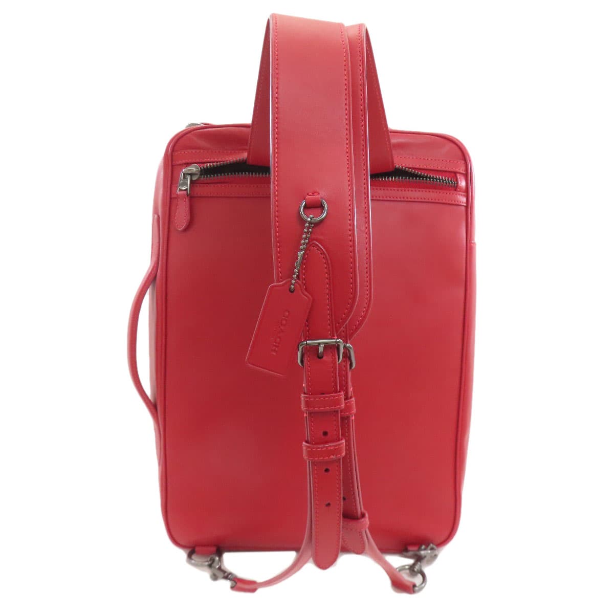 Coach C6877 Graham Convertible Backpack/Daypack, Leather, Men's [Used] [COACH] C6877 2